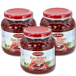 ACI BİBER SALÇASI 1600GR X 3ADET