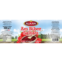 ACI BİBER SALÇASI 1600GR