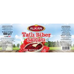 TATLI BİBER SALÇASI 1600GR
